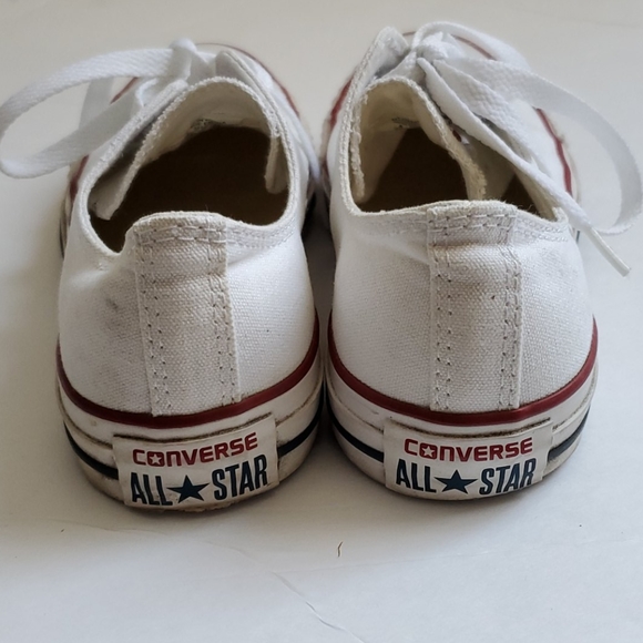 White Converse All Stars - Picture 3 of 8